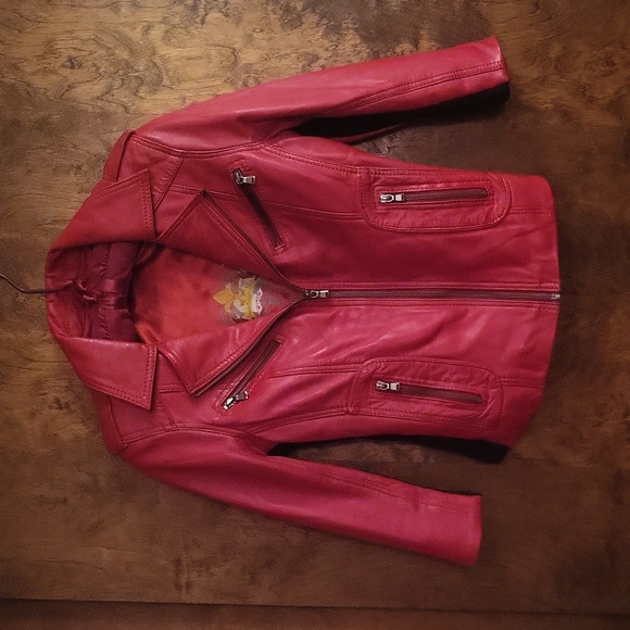 Jackets & Blazers - Gorgeous genuine leather moto jacket S 4 / 6